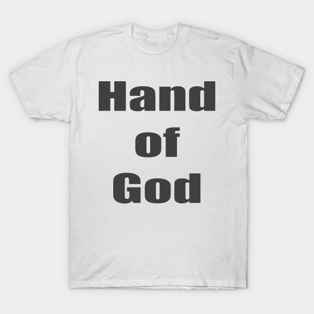 Hand of God Adios Diego Amigo T-Shirt by PlanetMonkey